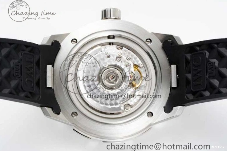 MIROTIME 0108 Premium Aquatimer Automatic SS RSF 1:1 Best Edition White Black Dial on Black Rubber Strap A 7067